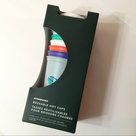 Starbucks Summer 2020 reusable hot cup pack